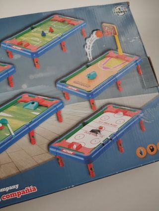 Juego de mesa 6 juegos deportivos en 1