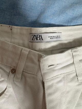 Shorts Zara blancos - M