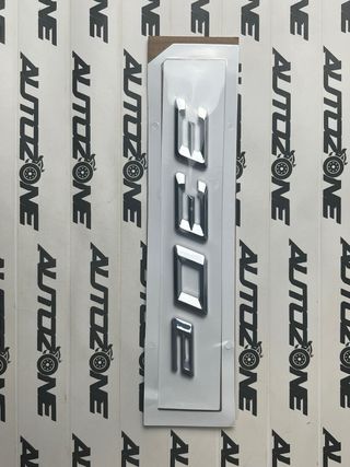 Emblema 330e cromado para maletero de BMW Serie 3