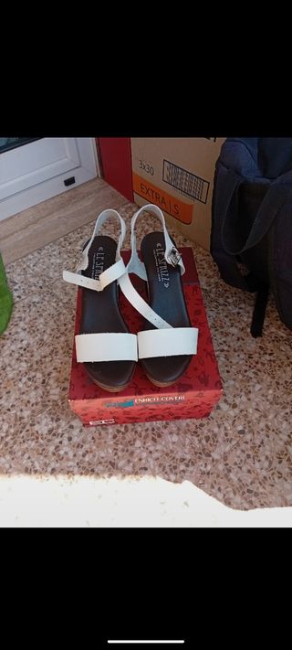 Sandali Le Sprizz bianchi n.37