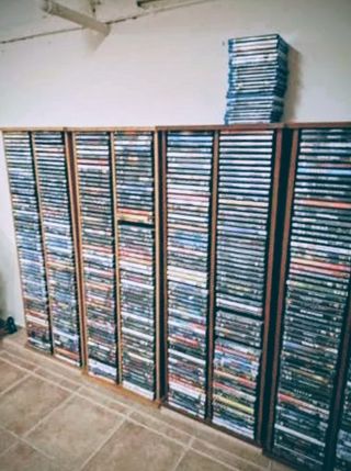 Colección única 40000 DVD ( contiene 1500 Blu-ray)