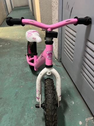 Bicicleta Equilibrio niña Rosa