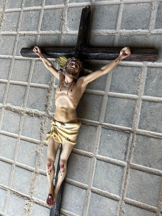 Crucifijo madera - Cristo crucificado