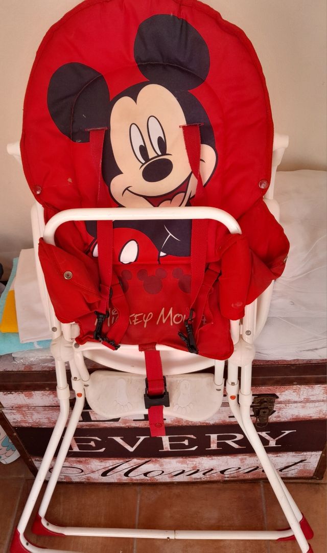 Trona Mickey plegable bebé