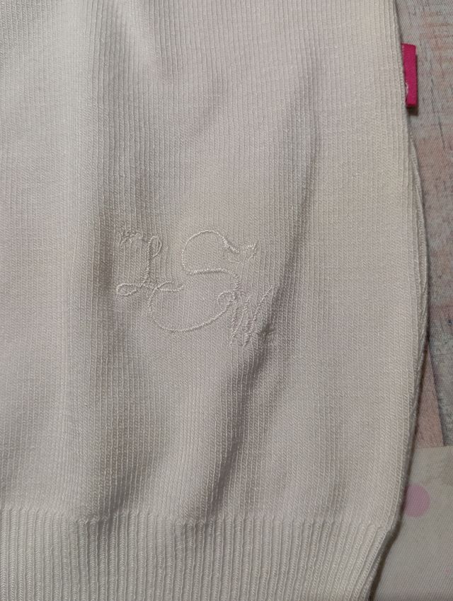 Maglioncino Cotone Bianco - Tg. 9-10 anni