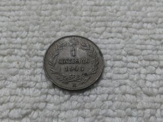 Moneda 1 Centesimo Italia 1905