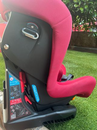 Silla coche bebé niño Chicco grupo 0+/1 roja