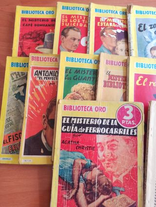 Novelas antiguas de misterio
