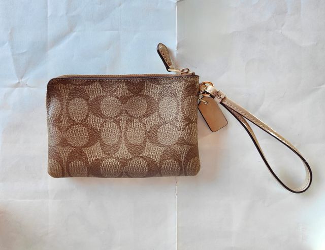 Pochette/portafoglio Coach New York in pelle