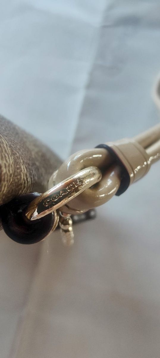 Pochette/portafoglio Coach New York in pelle