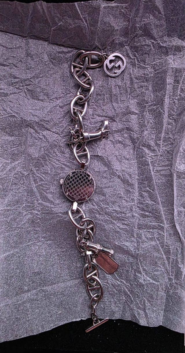 Reloj Gucci Charms Acero Azul