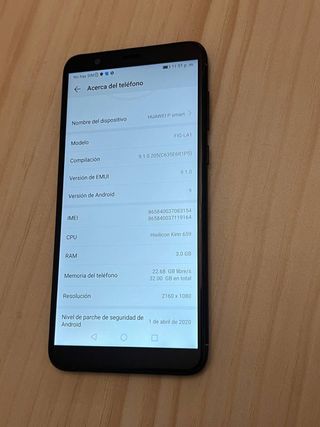 Huawei P smart 32GB Negro