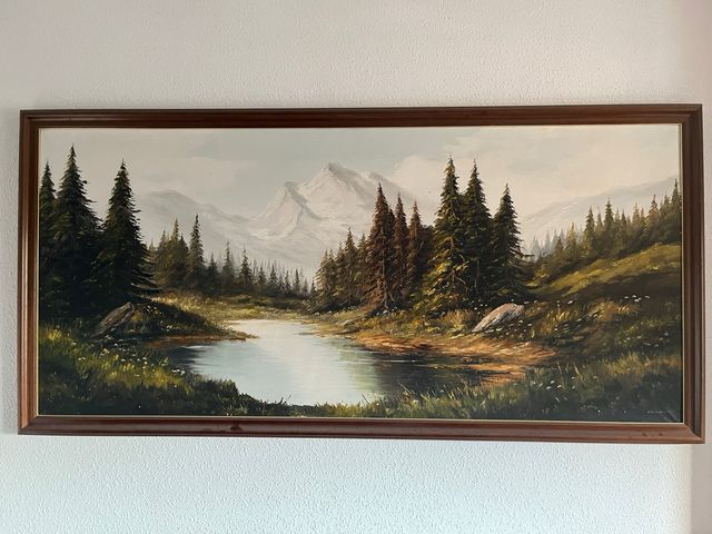 Cuadro paisaje - Óleo sobre lienzo