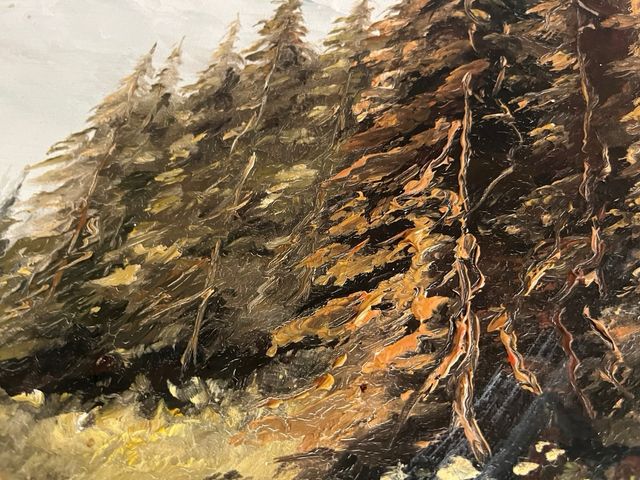 Cuadro paisaje - Óleo sobre lienzo