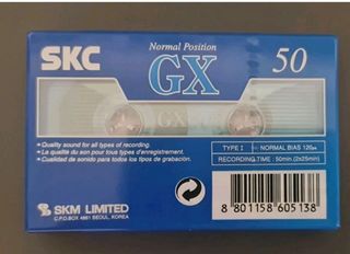 10 Cassette SKC GX 50 Slim Type I - Nuove