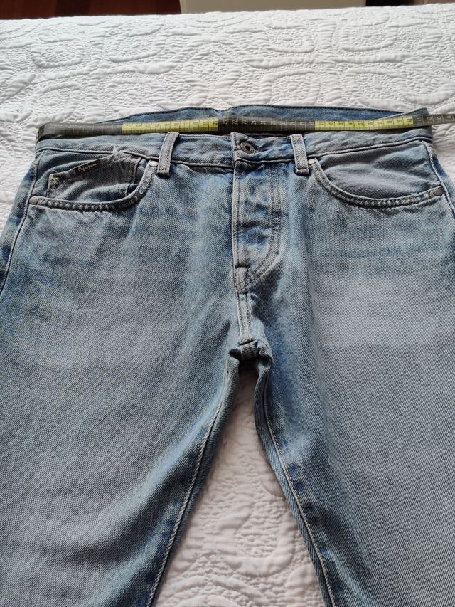 Vaqueros hombre Pepe Jeans azul  relaxed Byron 