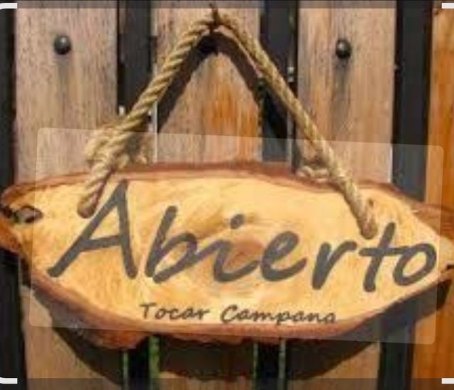 Letreros madera grabado Laser 