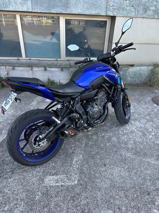 Yamaha MT-07 Azul
