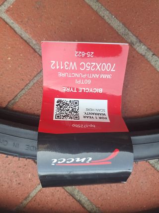 Copertone bici corsa 700x25