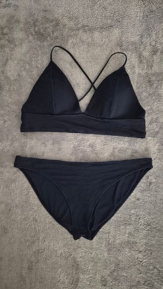 Biquini azul, tamanho M/L