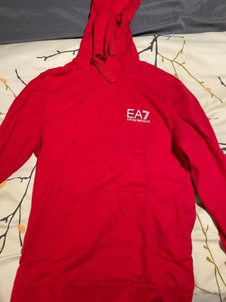 Sudadera Emporio Armani roja - Talla M