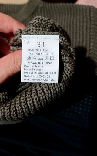 Suéter niño 3 años - Big Brother