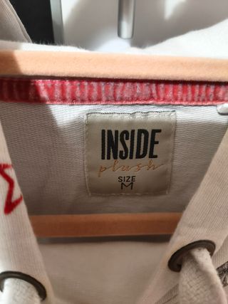 Sudadera Inside blanca talla M