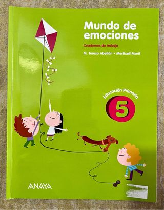 Libro Mundo de emociones 5 primaria (lapiz borrado