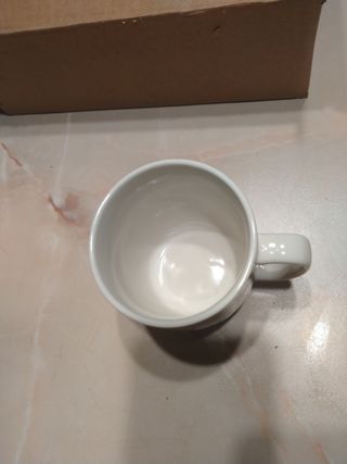 6 Tazze 
in ceramica beige