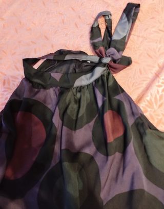 Vestito Susy Mix - Tg M/L nero/multicolore
