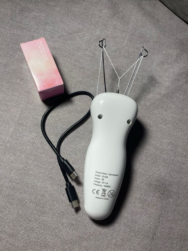 Depiladora eléctrica con hilo – Nueva