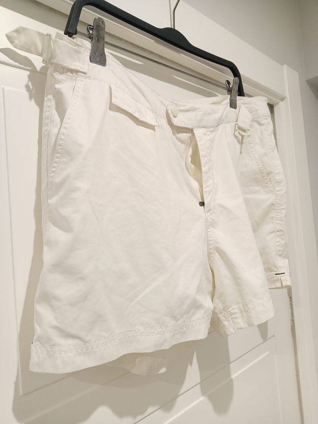 Shorts blancos mujer