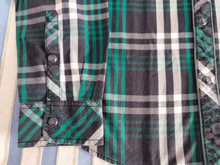 Camisa Wrangler cuadros verde-negro