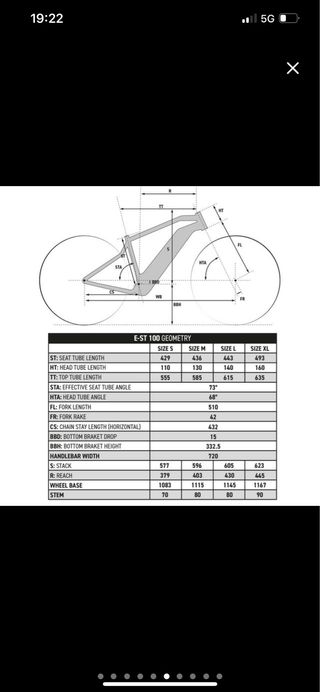 Bicicleta eléctrica Rockrider E-ST 100