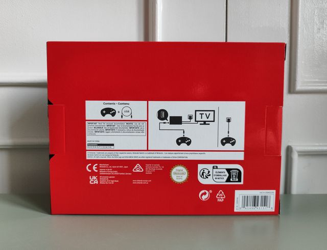 PRECINTADO Mando Mega Drive para Nintendo Switch