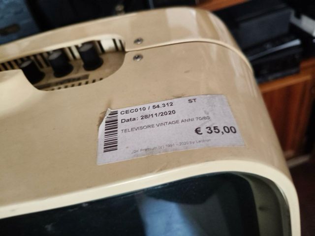 TV vintage Siemens anni '70