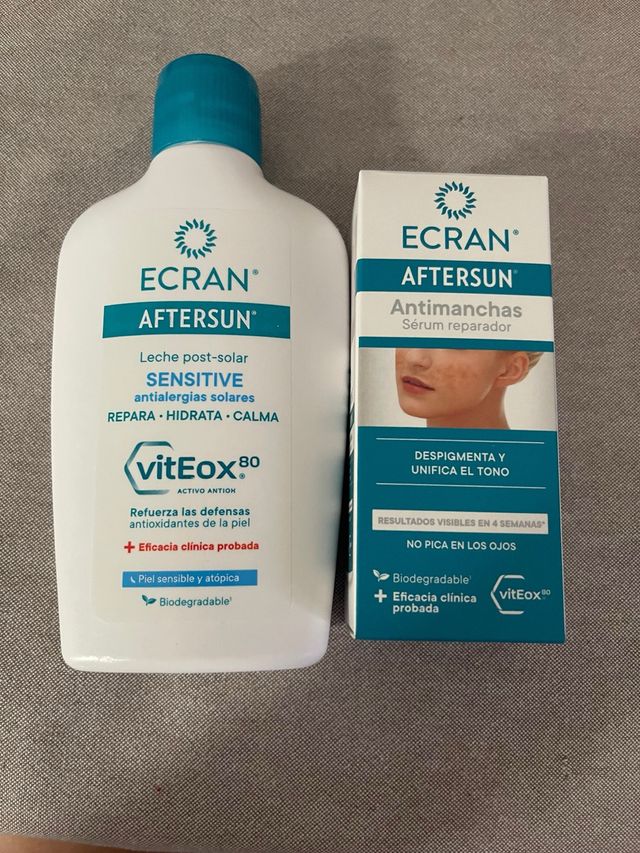 Pack ECRAN AfterSun: Leche + Sérum