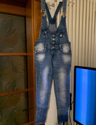 Salopette Jeans bimba Miss&Girl 10 Anni