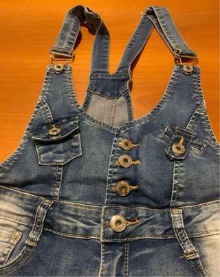 Salopette Jeans bimba Miss&Girl 10 Anni