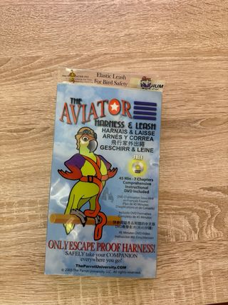 Arnés Aviator para loros