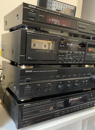Impianto stereo Denon vintage