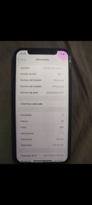 iPhone Xs Space Gray CONSEGNA A MANO A FIRENZE SOL