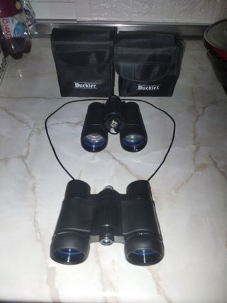 Prismáticos Buckle: Compactos y negros
