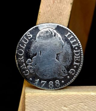 2 Reales Carlos IV,  1788. Madrid 
