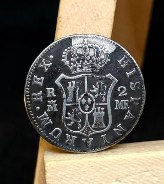 2 Reales Carlos IV,  1788. Madrid 
