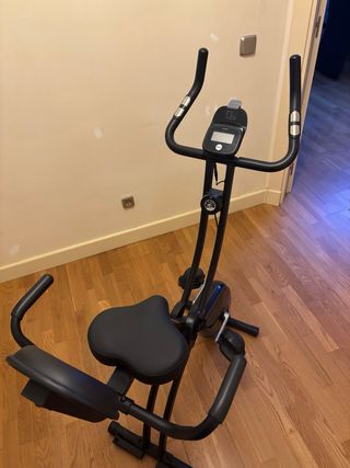 Bicicleta estática plegable
