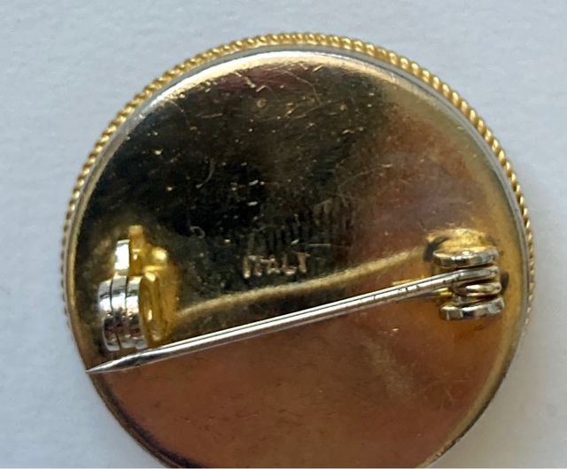 Broches vintage mosaico floral