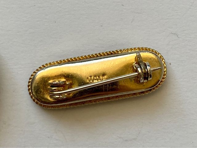 Broches vintage mosaico floral