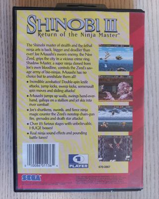 Shinobi III - Sega Genesis