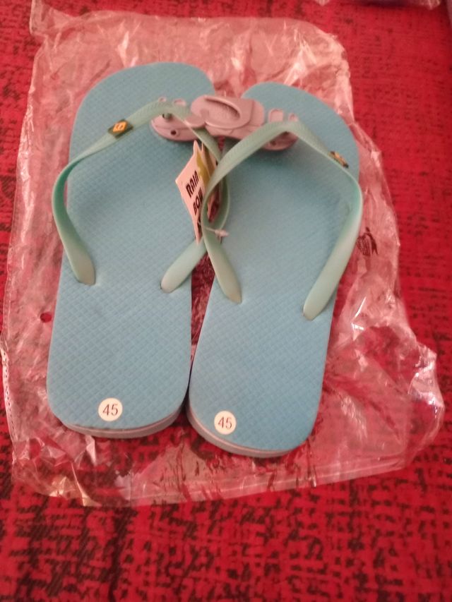 Chanclas verdes nº45 - nuevas